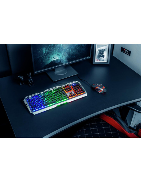 Kit Tastatura + Mouse Trust GXT 845 Tural Gaming, negru,TR-22457