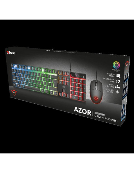 Kit Tastatura + Mouse Trust GXT 838 Azor Gaming Combo
