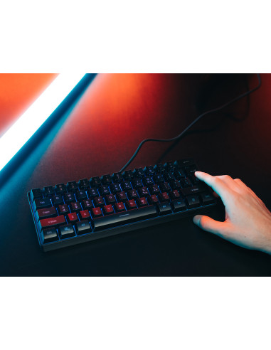 TASTATURA GAMING SUREFIRE KINGPIN X1 RGB BLACK "48701" (include