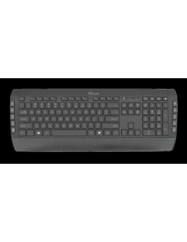 Kit tastatura si mouse Trust Tecla-2, wireless, negru,TR-23239