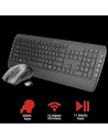 Kit tastatura si mouse Trust Tecla-2, wireless, negru,TR-23239