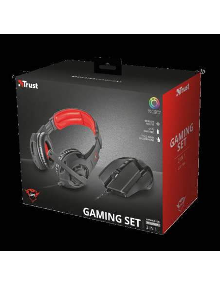 Trust Set Trust Mouse+Casti GXT 784 2-in-1 Gaming Set with