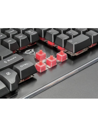 Tastatura Trust GXT 860 Thura, Semi-mechanical Gaming