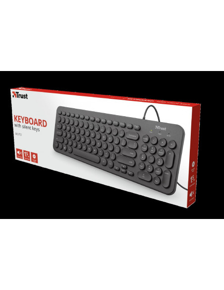 Tastatura Trust Muto Silent Keyboard,TR-23090