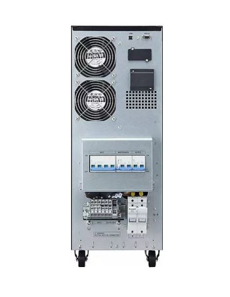 9E10KI,UPS Eaton, Online, Tower, 8000 W, fara AVR, Terminal Block, display LCD, back-up 11 - 20 min. "9E10KI" (timbru verde 11 l