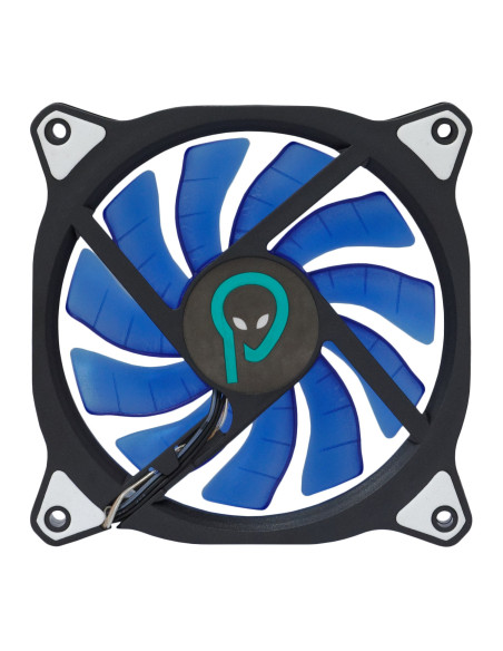 SP-CF12-BL,VENTILATOR SPACER PC 120x120x26 mm, BLUE ring of light, Fluid Bearing, 53CFM, conector 3-pin "SP-CF12-BL"