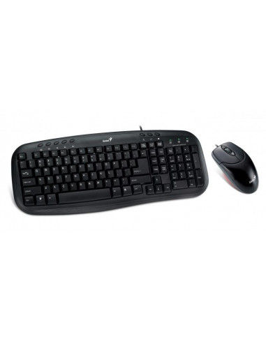 Kit Tastatura si Mouse Genius Smart KM-200, neagra,G-31330003400