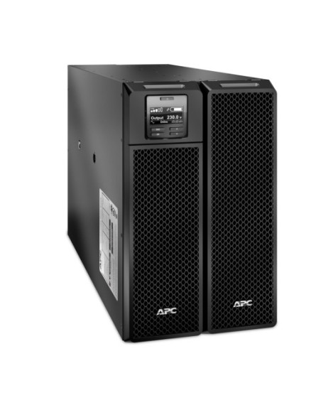 SRT8KXLI,UPS APC, Online, Tower/rack, 8000 W, fara AVR, IEC x 6, display LCD, back-up 11 - 20 min. "SRT8KXLI" (timbru verde 150 