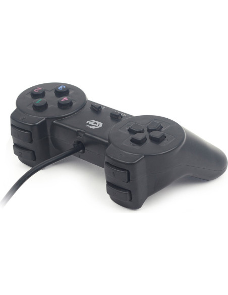 JPD-UB-01,GAMEPAD cu fir GEMBIRD, PC, USB, negru, "JPD-UB-01" (timbru verde 0.8 lei) JPD-UB-01,GAMEPAD cu fir GEMBIRD, PC, USB, negru, "JPD-UB-01" (timbru verde 0.8 lei)