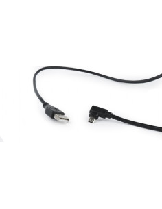 CCB-USB2-AMmDM90-6,CABLU alimentare si date GEMBIRD, pt. smartphone, USB 2.0 (T) la Micro-USB 2.0 (T) (conector la 90 grade si d