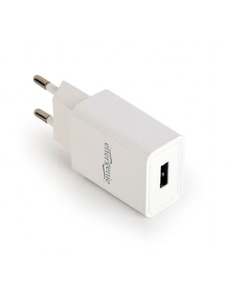 EG-UC2A-03-W,ALIMENTATOR retea 220V GEMBIRD, universal, 1 x USB, 2.1A, alb, "EG-UC2A-03-W" (timbru verde 0.18 lei)
