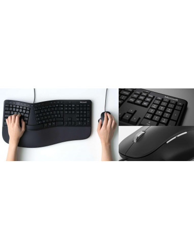 Kit tastatura + mouse Microsoft Ergonomic for Business