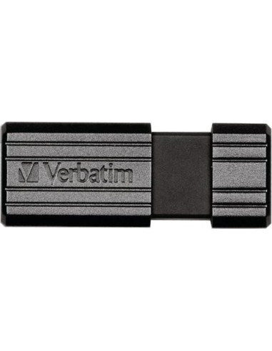 49062,MEMORIE USB VERBATIM PINSTRIPE 8GB USB 2.0 NEGRU "49062" (TIMBRU VERDE 0.03 LEI)