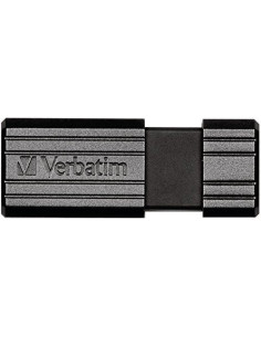 49063,MEMORIE USB VERBATIM PINSTRIPE 16GB USB 2.0 NEGRU "49063" (TIMBRU VERDE 0.03 LEI)