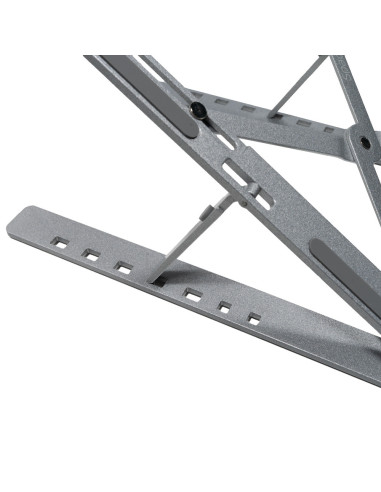 SPNS-FOLD-S,Stand Notebook Spacer 15.6", aluminiu, pliabil si ajustabil, 7 trepte de inaltime, husa de transport, "SPNS-FOLD-S"