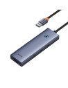 RY-B0005280A813-02,HUB USB Baseus UltraJoy 4 in 1, input USB, output 4 x USB 3.0, gri "B0005280A813-02" - 6932172630812