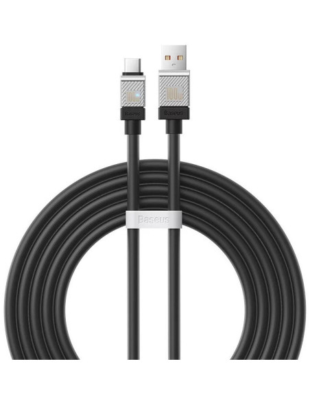 CAKW000701,CABLU alimentare si date Baseus, Fast Charging Data Cable pt. smartphone, USB (T) la USB Type-C (T), 100W, 2m, negru,