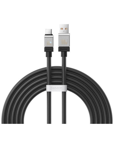 CAKW000701,CABLU alimentare si date Baseus, Fast Charging Data Cable pt. smartphone, USB (T) la USB Type-C (T), 100W, 2m, negru,