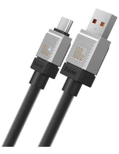 CAKW000701,CABLU alimentare si date Baseus, Fast Charging Data Cable pt. smartphone, USB (T) la USB Type-C (T), 100W, 2m, negru,