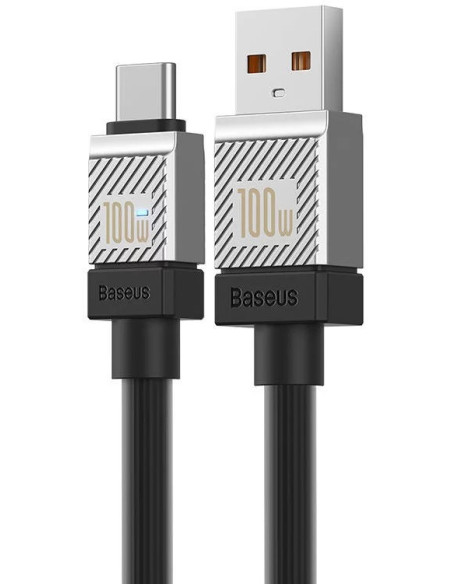 CAKW000701,CABLU alimentare si date Baseus, Fast Charging Data Cable pt. smartphone, USB (T) la USB Type-C (T), 100W, 2m, negru,