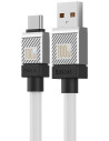 CAKW000702,CABLU alimentare si date Baseus, Fast Charging Data Cable pt. smartphone, USB (T) la USB Type-C (T), 100W, 2m, alb, "