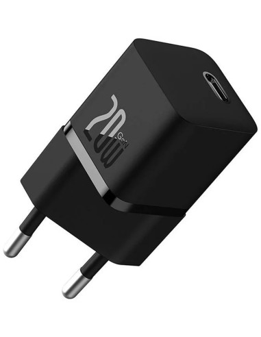 CCGN050101,INCARCATOR retea Baseus, GaN5 Fast Charger mini 20W, 1 x USB Type-C 5V/3A, negru "CCGN050101" - 6932172625313