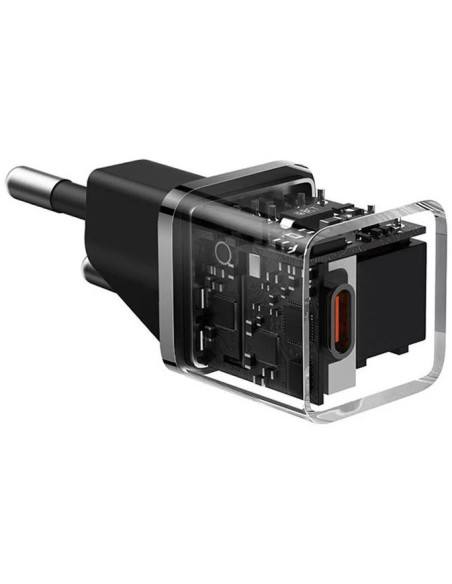 CCGN050101,INCARCATOR retea Baseus, GaN5 Fast Charger mini 20W, 1 x USB Type-C 5V/3A, negru "CCGN050101" - 6932172625313