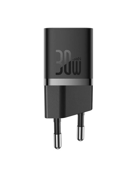 CCGN070401,INCARCATOR retea Baseus, GaN5 Fast Charger 30W, 1 x USB Type-C 5V/3A, negru "CCGN070401" - 6932172624439