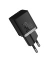 CCGN070401,INCARCATOR retea Baseus, GaN5 Fast Charger 30W, 1 x USB Type-C 5V/3A, negru "CCGN070401" - 6932172624439