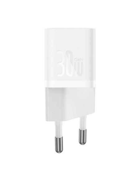 CCGN070502,INCARCATOR retea Baseus, GaN5 Fast Charger 30W, 1 x USB Type-C 5V/3A, alb "CCGN070502" - 6932172624446
