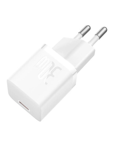 CCGN070502,INCARCATOR retea Baseus, GaN5 Fast Charger 30W, 1 x USB Type-C 5V/3A, alb "CCGN070502" - 6932172624446