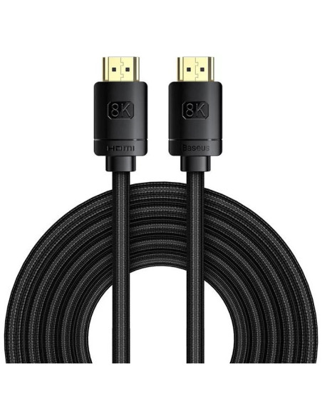 WKGQ040201,CABLU video Baseus High Definition, HDMI (T) la HDMI (T), versiunea 2.1, rezolutie maxima 8K UHD (7680 x 4320) la 60 
