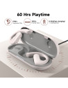 OpenRock-S-Cream,Casca OneOdio wireless, tip butoni - TWS, utilizare smartphone, conectare prin Bluetooth 5.3, difuzor 16.2 mm, 