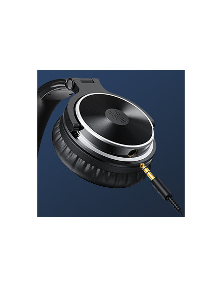 Pro10-Black,Casca OneOdio cu fir detasabil, tip over ear, utilizare profesionala, DJ, conectare prin Jack 3.5 mm | Jack 6.35 mm,