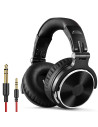 Pro10-Black,Casca OneOdio cu fir detasabil, tip over ear, utilizare profesionala, DJ, conectare prin Jack 3.5 mm | Jack 6.35 mm,