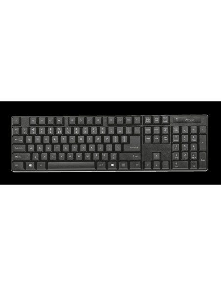 Kit tastatura + mouse Trust Qoby 4-in-1 Home Office