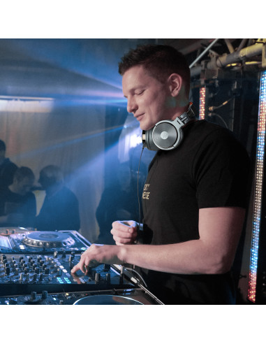 Pro50-Deep-Grey,Casca OneOdio cu fir detasabil, tip over ear, utilizare profesionala, DJ, conectare prin Jack 3.5 mm | Jack 6.35