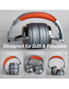 Pro50-Deep-Grey,Casca OneOdio cu fir detasabil, tip over ear, utilizare profesionala, DJ, conectare prin Jack 3.5 mm | Jack 6.35