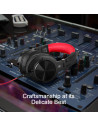 A71-Red,Casca OneOdio cu fir detasabil, tip over ear, utilizare profesionala, DJ, conectare prin Jack 3.5 mm | Jack 6.35 mm, dif