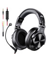 A71M-Black,Casca OneOdio cu fir detasabil, tip over ear, utilizare profesionala, DJ, multimedia, conectare prin Jack 3.5 mm | Ja