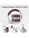 A71-Brown,Casca OneOdio cu fir detasabil, tip over ear, utilizare profesionala, DJ, multimedia, conectare prin Jack 3.5 mm | Jac