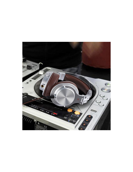 A71-Brown,Casca OneOdio cu fir detasabil, tip over ear, utilizare profesionala, DJ, multimedia, conectare prin Jack 3.5 mm | Jac