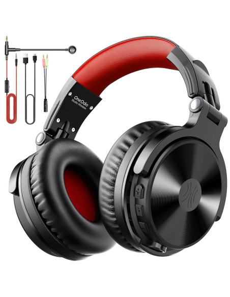 Pro-M,Casca OneOdio wireless, cu fir, tip over ear, utilizare multimedia, conectare prin Bluetooth 5.0 | Jack 3.5 mm | Jack 6.35