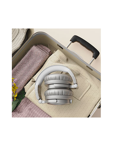 Pro-C-Silver,Casca OneOdio wireless, cu fir, tip over ear, utilizare multimedia, gaming, conectare prin Bluetooth 5.0 | Jack 3.5