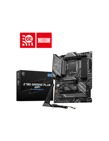 Z790 GAMING PLUS WIFI,PLACI de BAZA MSI Z790 GAMING PLUS WIFI DDR5 LGA1700 ATX MB PCIe x16 HDMI 4xSATA "Z790 GAMING PLUS WIFI"