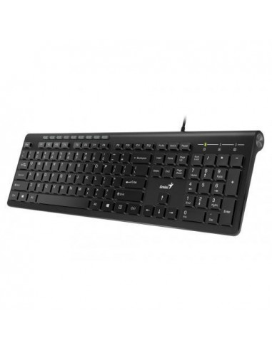 Tastatura Genius SlimStar 230 Keyboard, neagra,G-31310010400