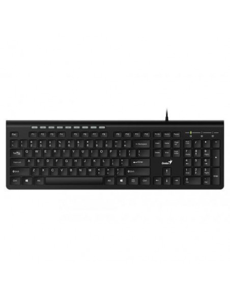 Tastatura Genius SlimStar 230 Keyboard, neagra,G-31310010400