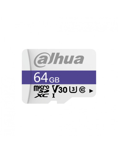 DHI-TF-C100/64GB,DA MICROSD 64GB DHI-TF-C100/64GB, "DHI-TF-C100/64GB" (timbru verde 0.03 lei)