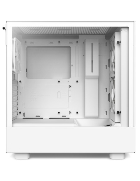 CC-H51FW-R1,Carcasa NZXT H5 Flow RGB White, Fara Sursa "CC-H51FW-R1"