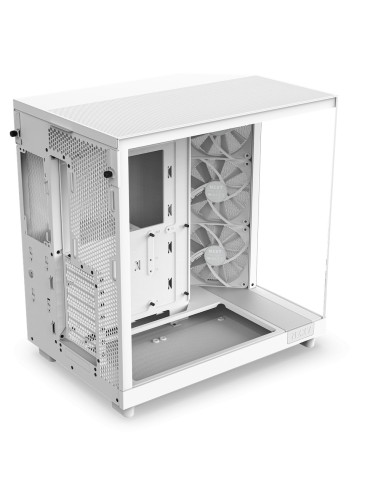 CC-H61FW-01,Carcasa NZXT H6 Flow White, Fara sursa "CC-H61FW-01"